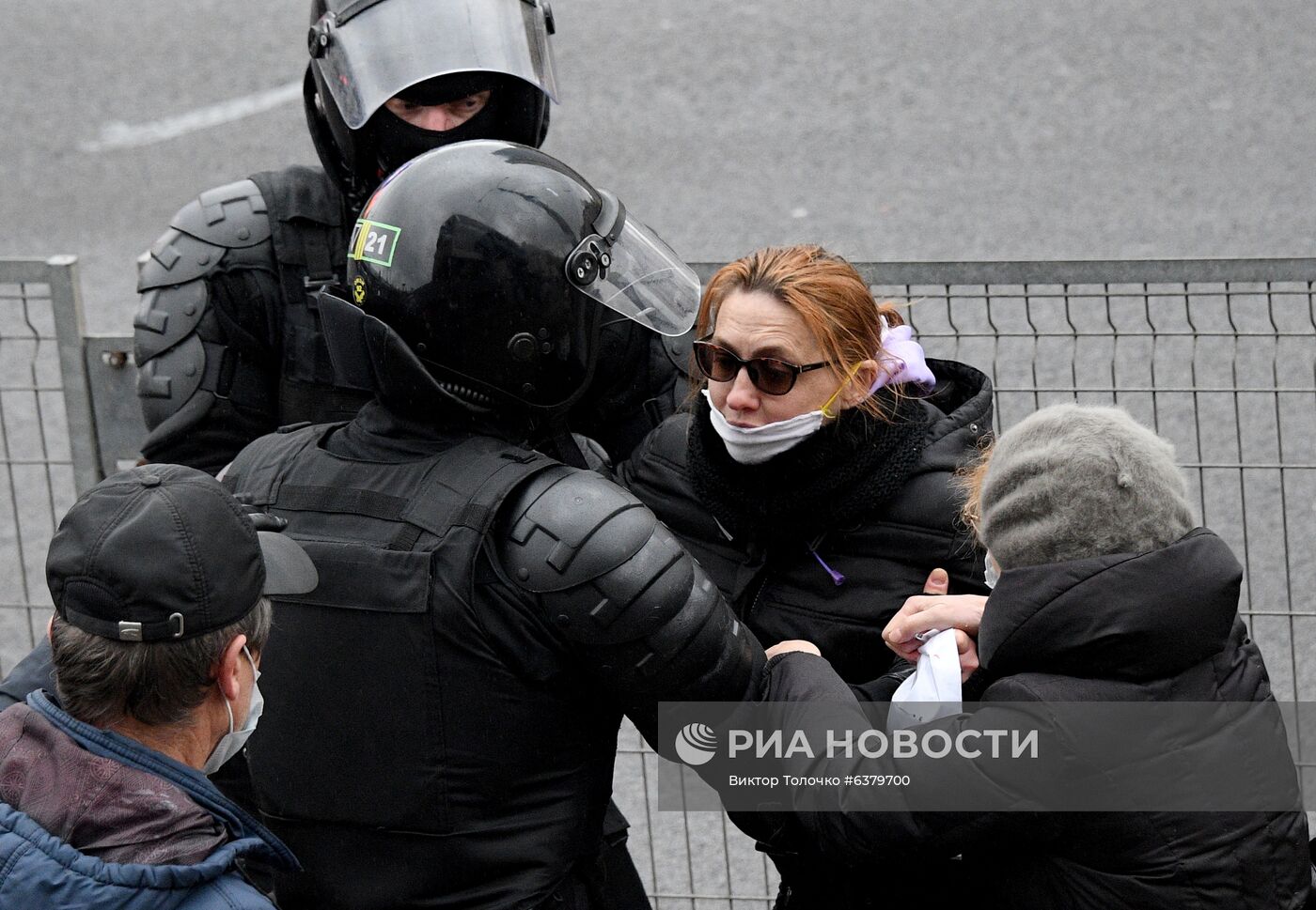 Акция протеста в Минске