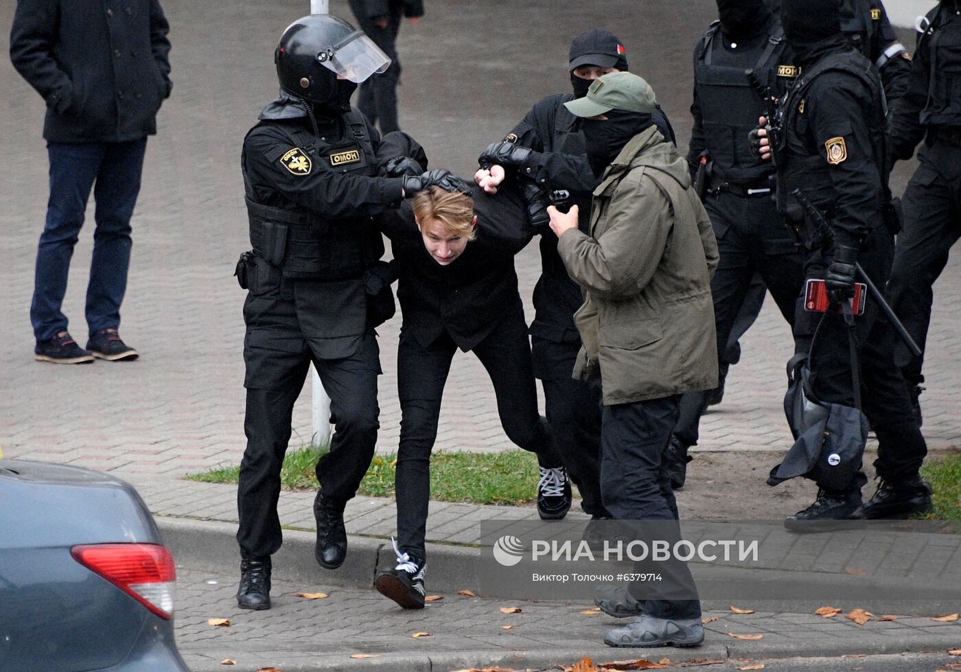 Акция протеста в Минске