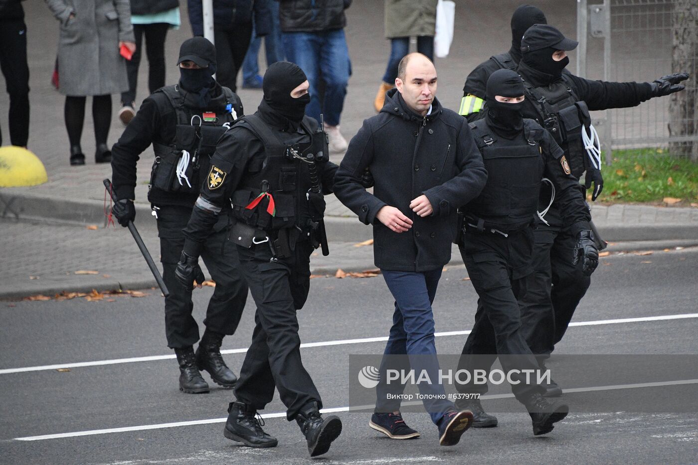 Акция протеста в Минске