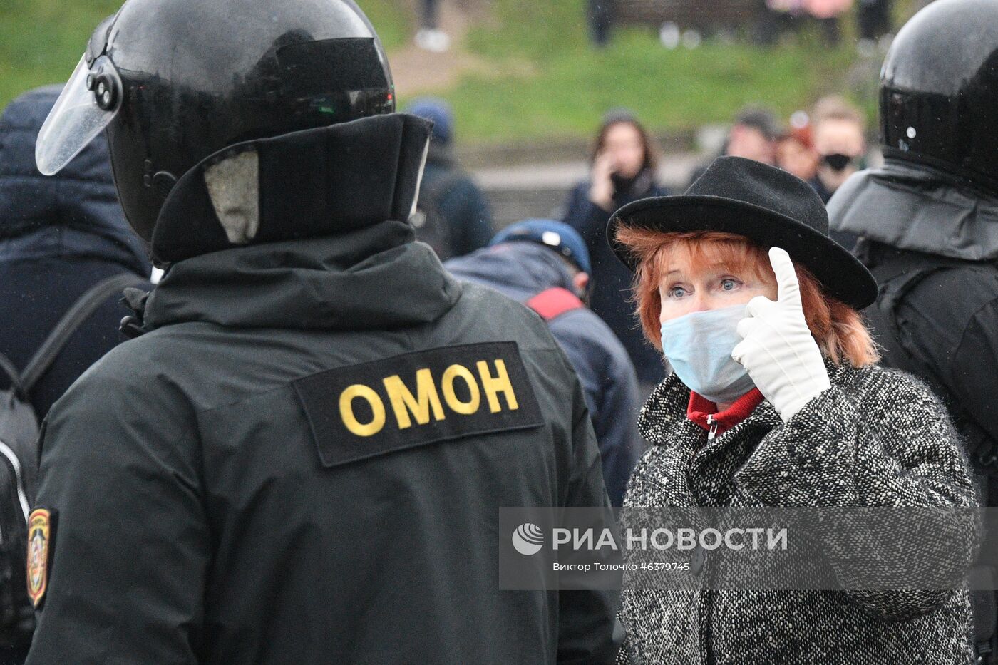 Акция протеста в Минске