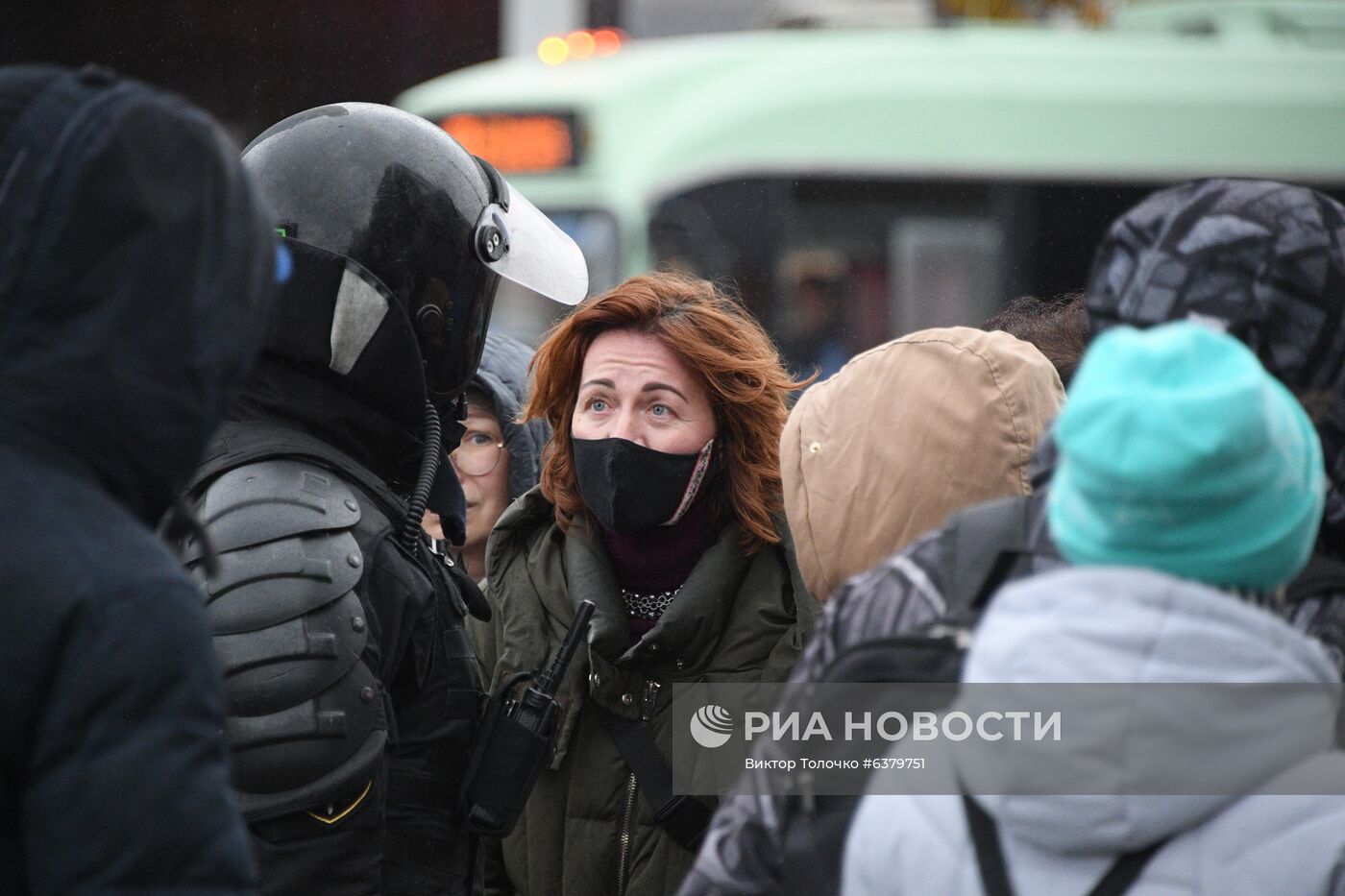 Акция протеста в Минске