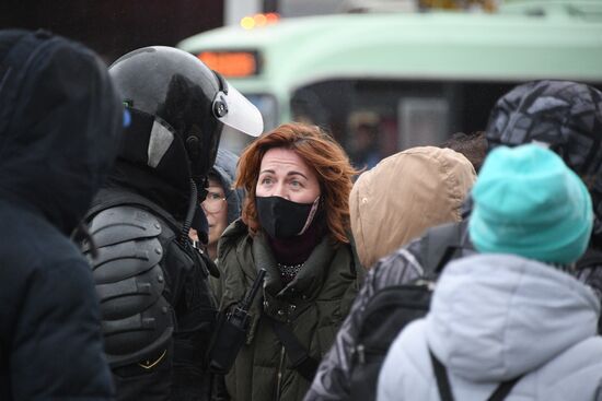 Акция протеста в Минске