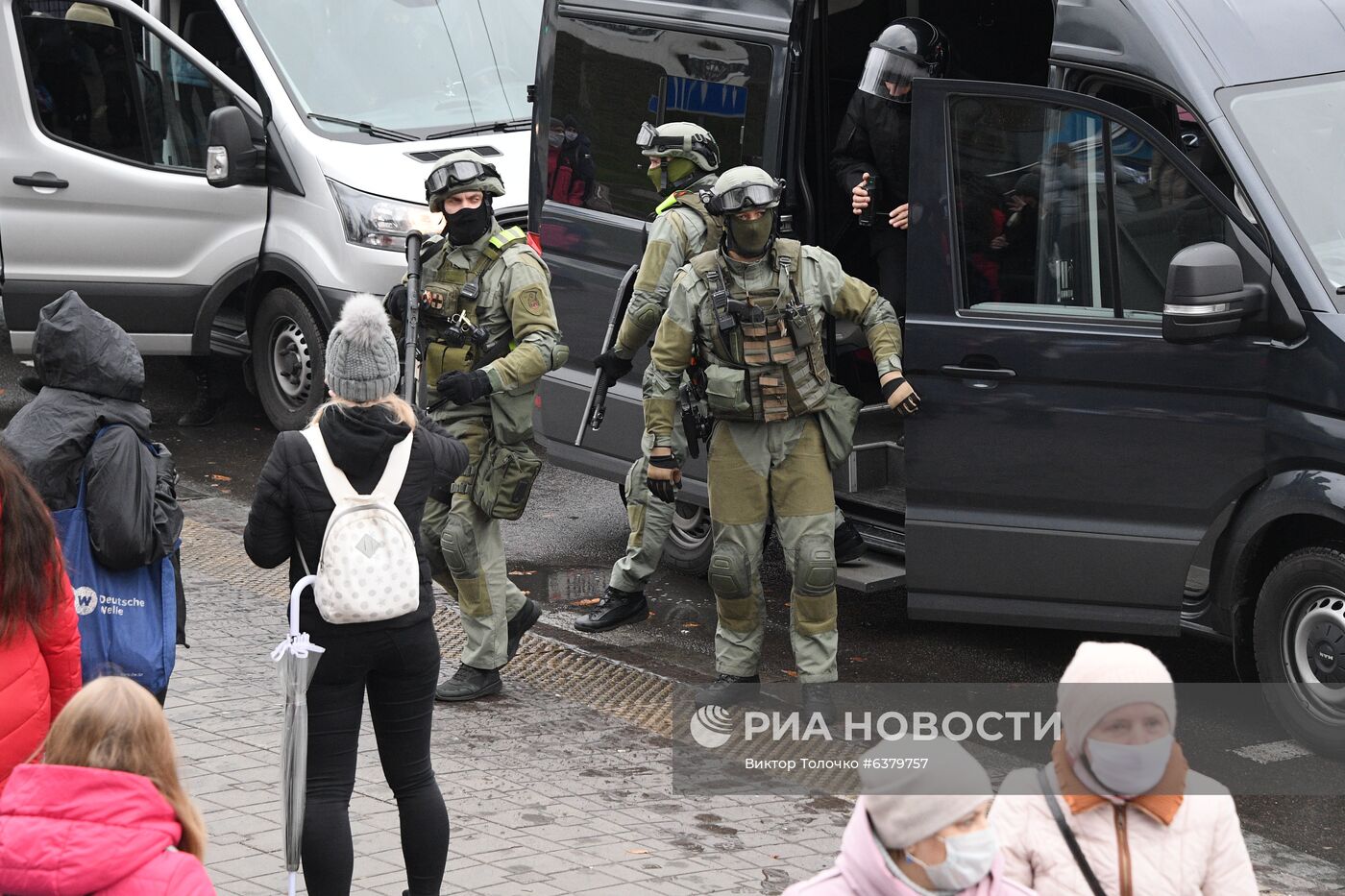 Акция протеста в Минске