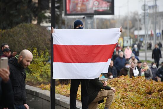 Акция протеста в Минске