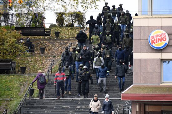 Акция протеста в Минске