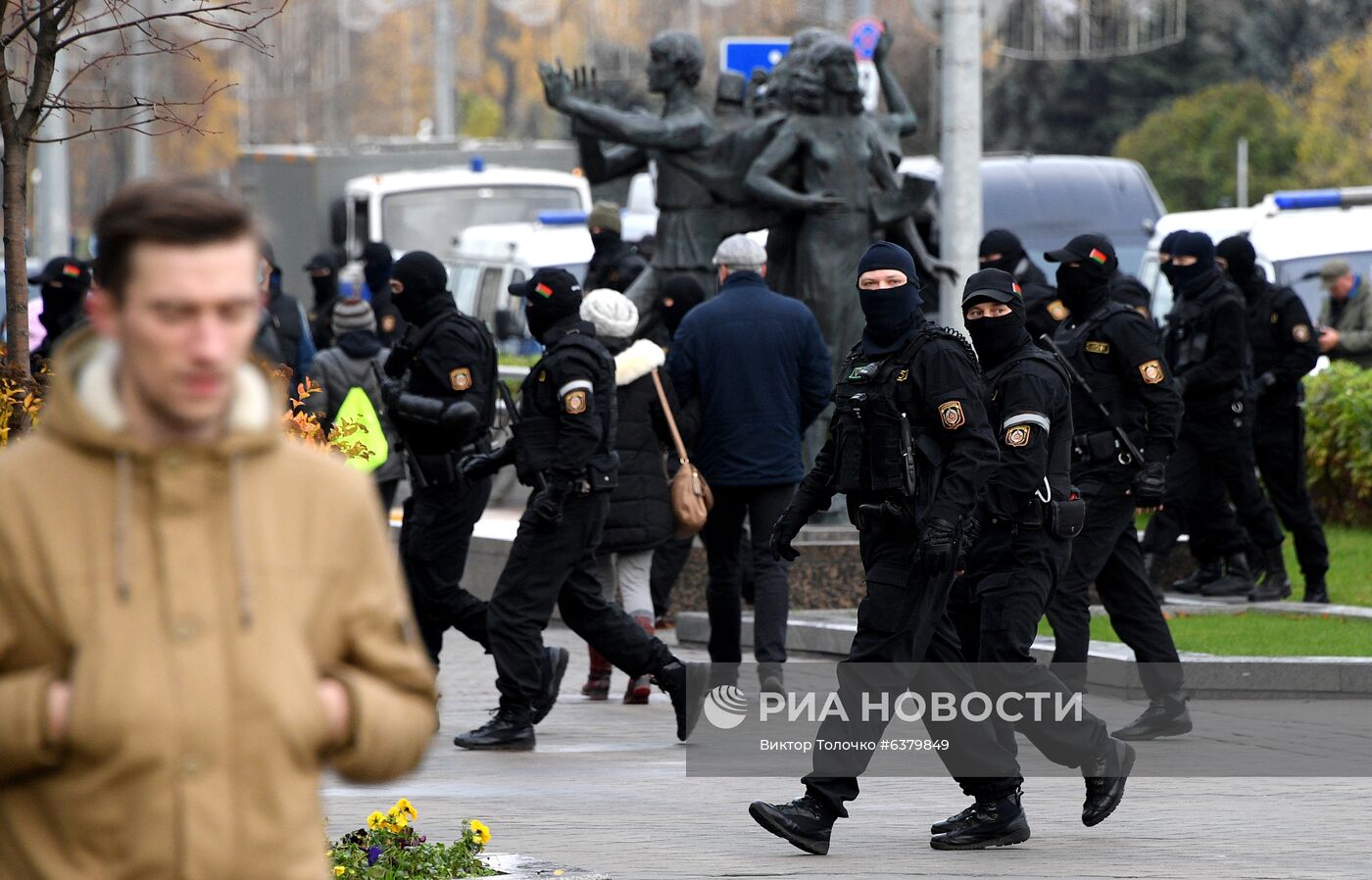 Акция протеста в Минске