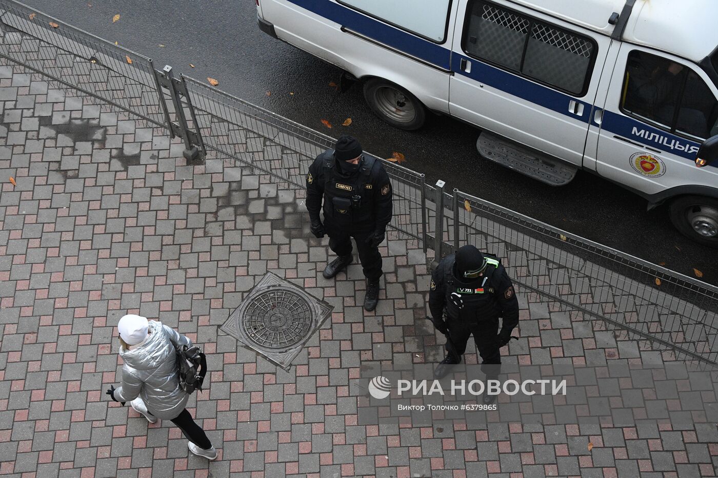 Акция протеста в Минске