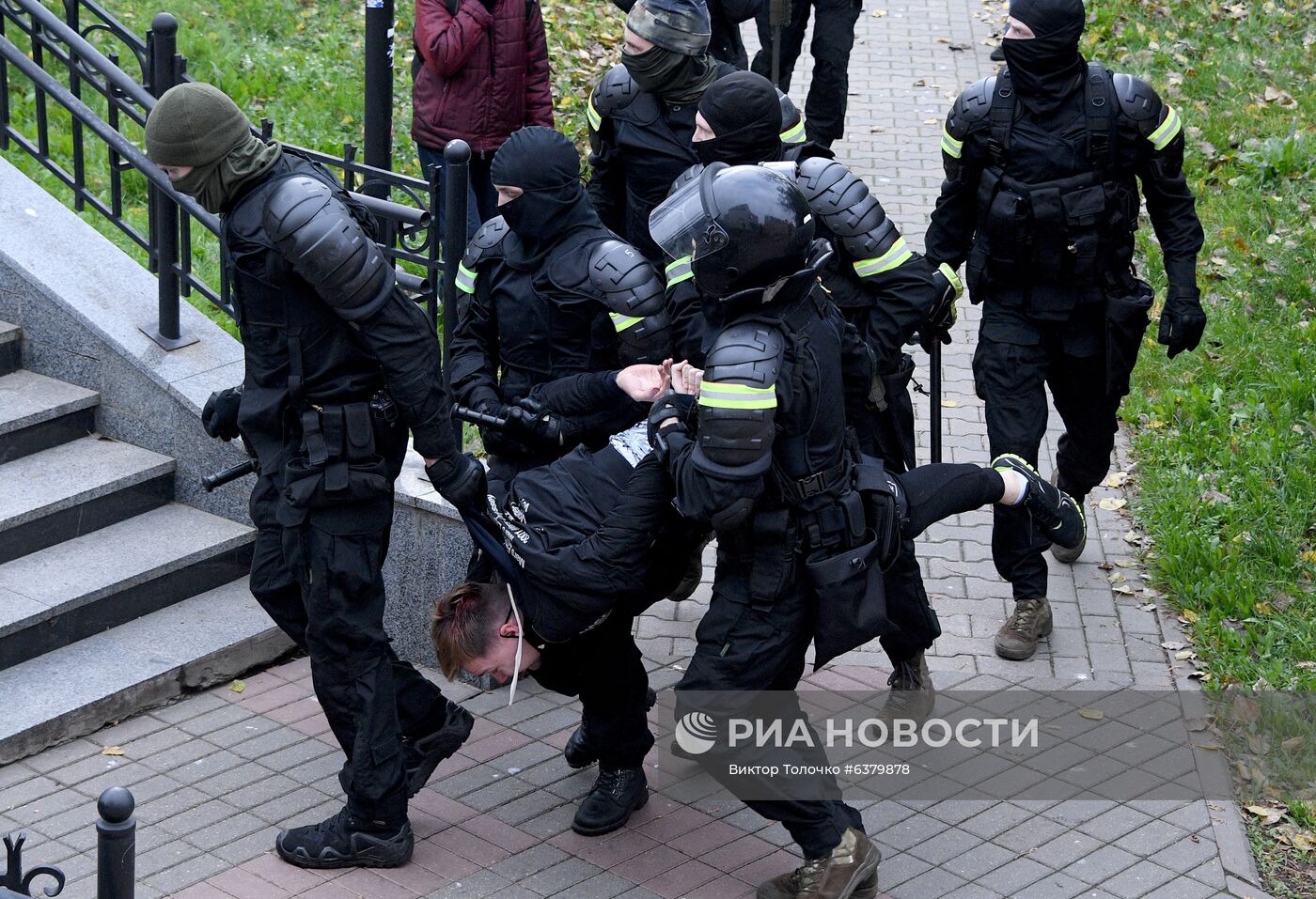 Акция протеста в Минске