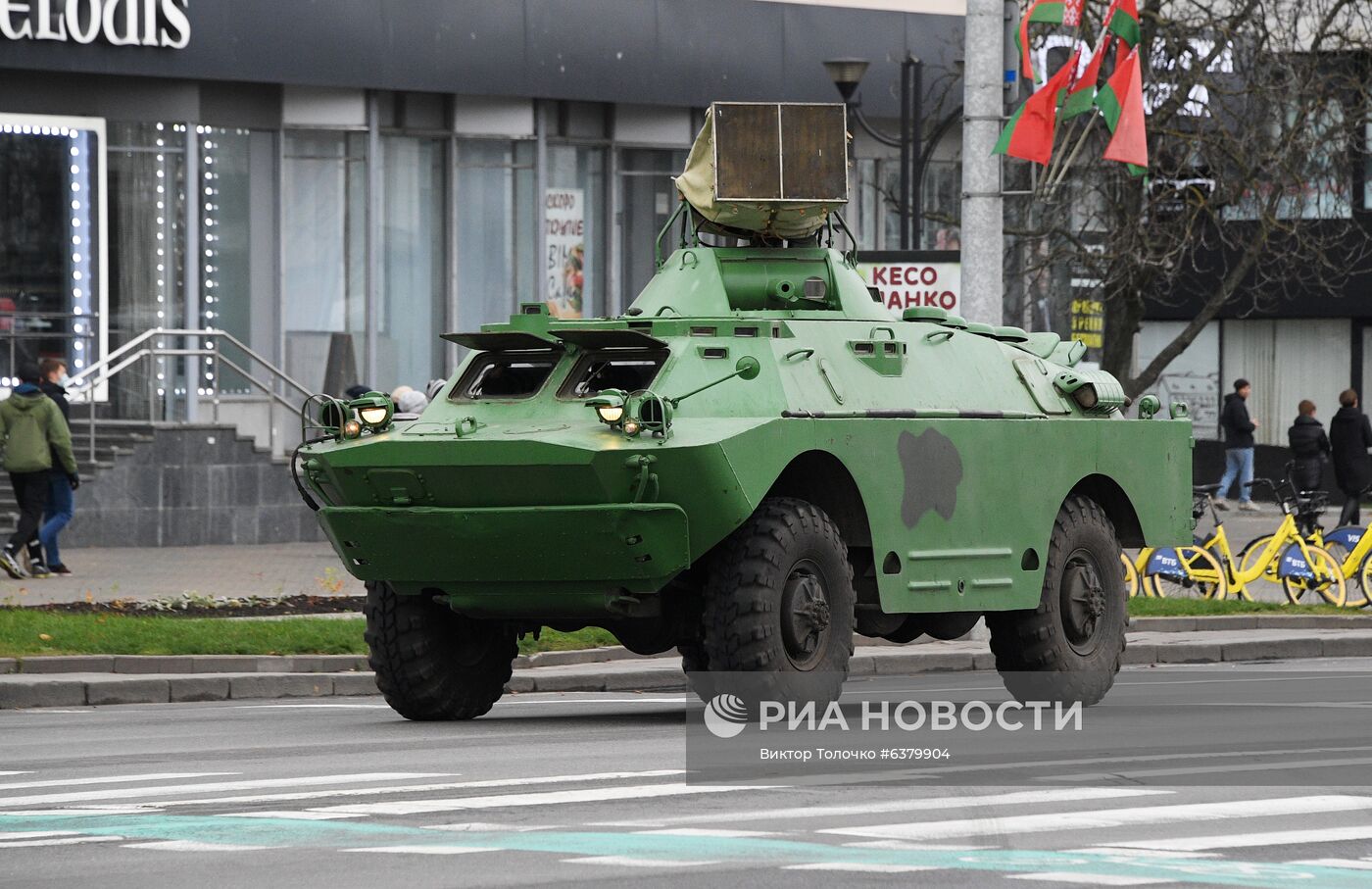 Акция протеста в Минске