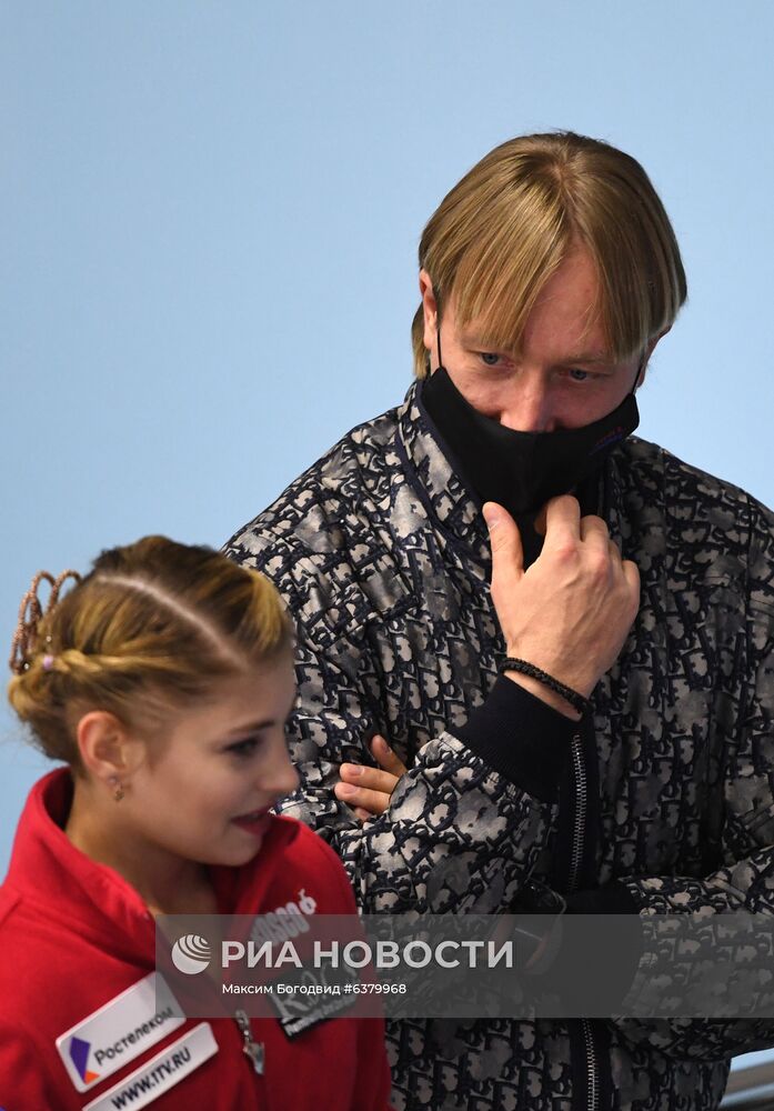 Фигурное катание. IV этап Кубка России. Женщины. Короткая программа