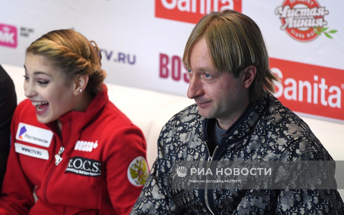 Фигурное катание. IV этап Кубка России. Женщины. Короткая программа