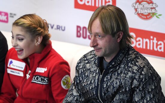 Фигурное катание. IV этап Кубка России. Женщины. Короткая программа