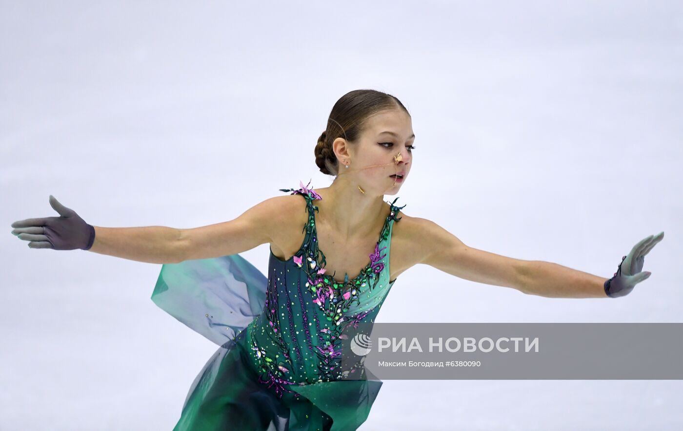 Фигурное катание. IV этап Кубка России. Женщины. Короткая программа