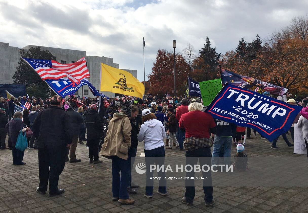 Протесты в США 