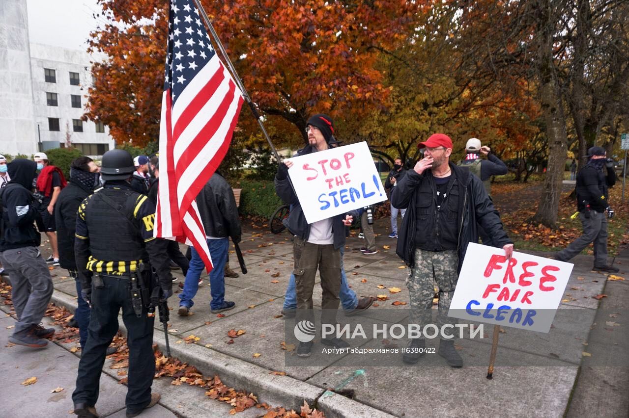 Протесты в США 