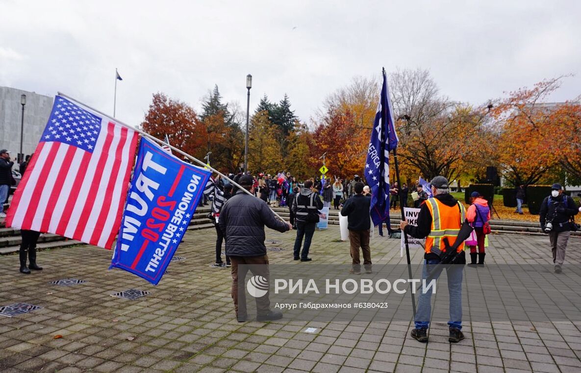 Протесты в США 