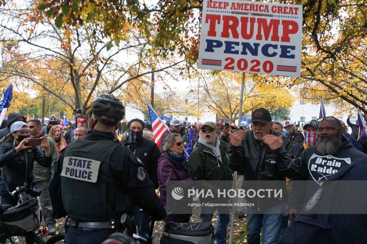 Протесты в США 