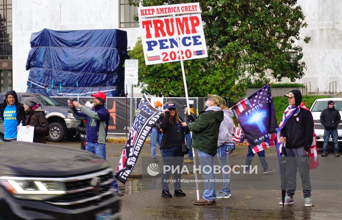 Протесты в США 