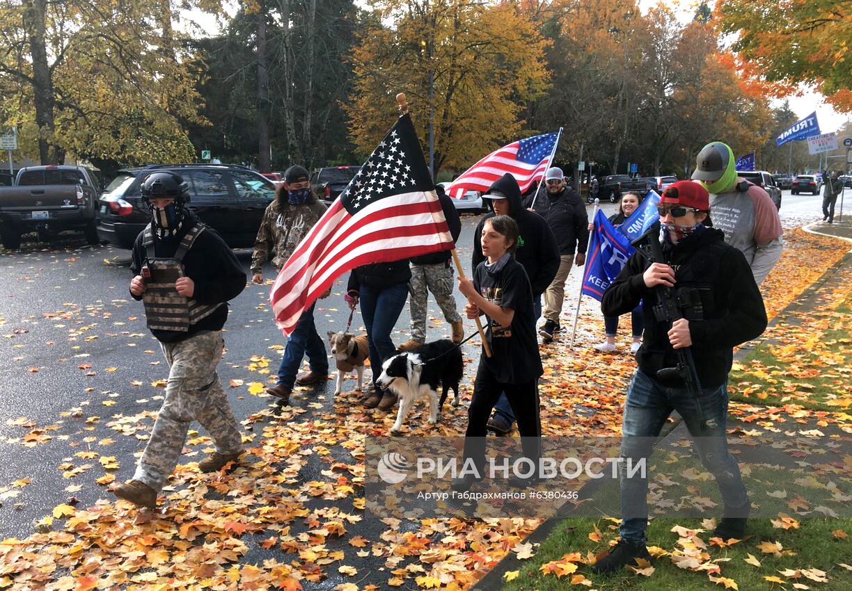 Протесты в США 