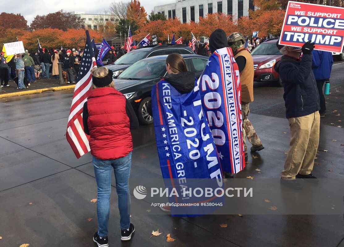 Протесты в США 