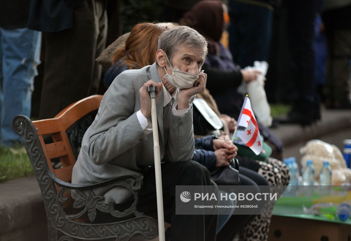 Акция протеста в Грузии