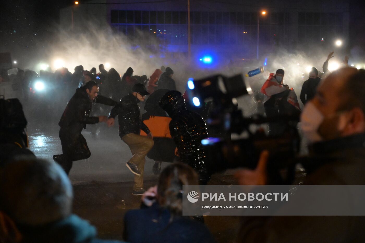 Акция протеста в Грузии