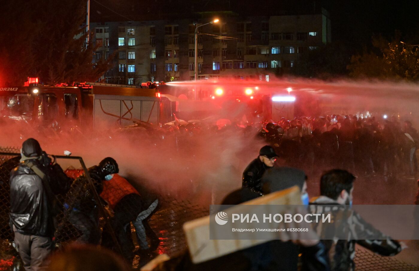 Акция протеста в Грузии