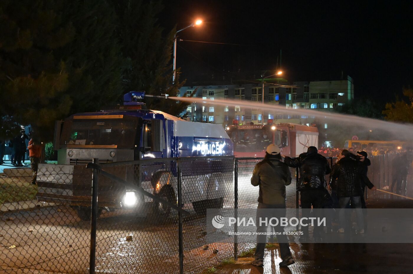 Акция протеста в Грузии