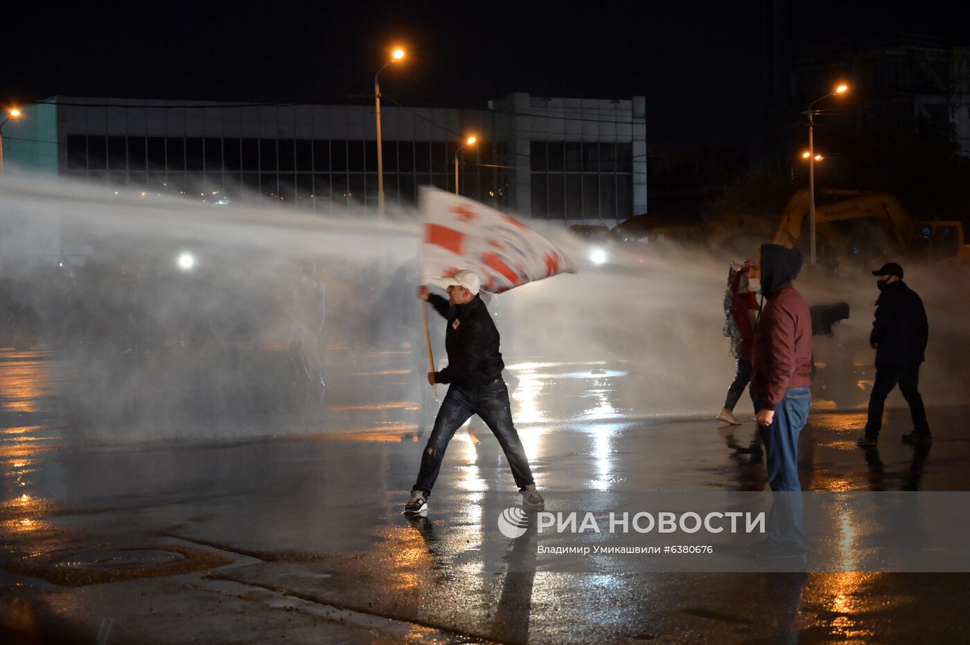 Акция протеста в Грузии