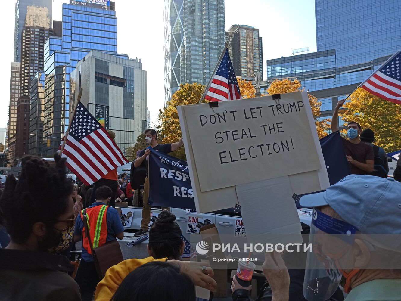 Протесты в США