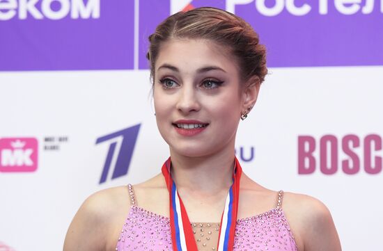 Фигурное катание. IV этап Кубка России. Женщины. Произвольная программа