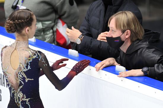 Фигурное катание. IV этап Кубка России. Женщины. Произвольная программа