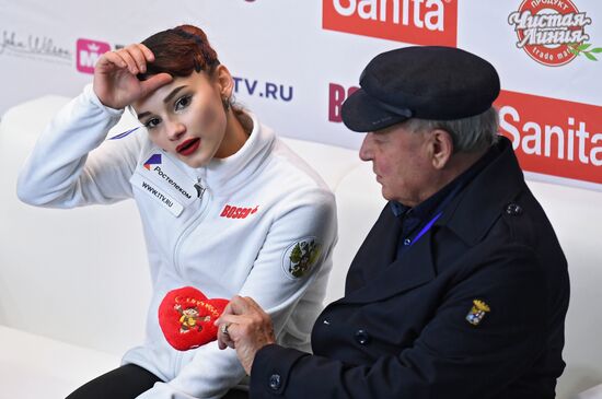 Фигурное катание. IV этап Кубка России. Женщины. Произвольная программа