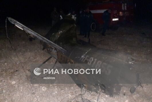 Российский вертолет Ми-24 потерпел крушение в Армении