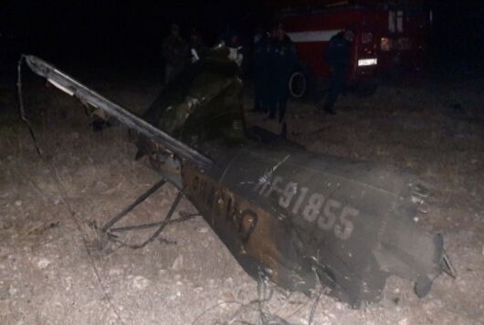 Российский вертолет Ми-24 потерпел крушение в Армении