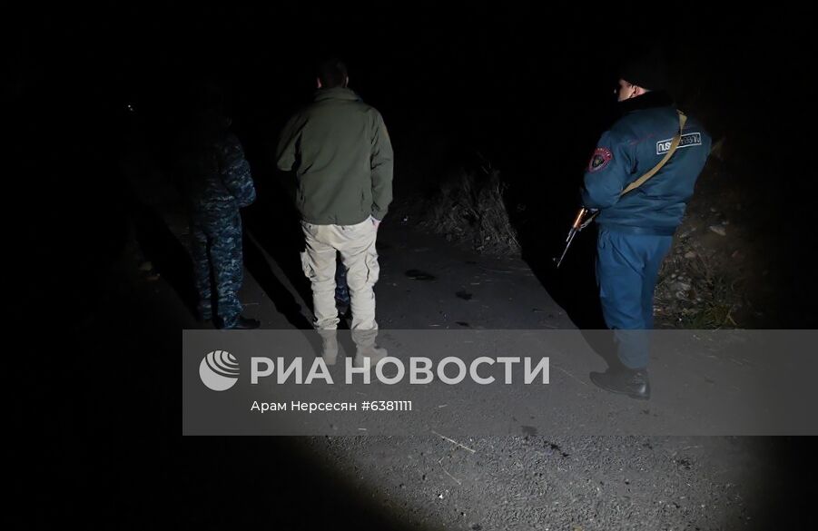 Российский вертолет Ми-24 потерпел крушение в Армении