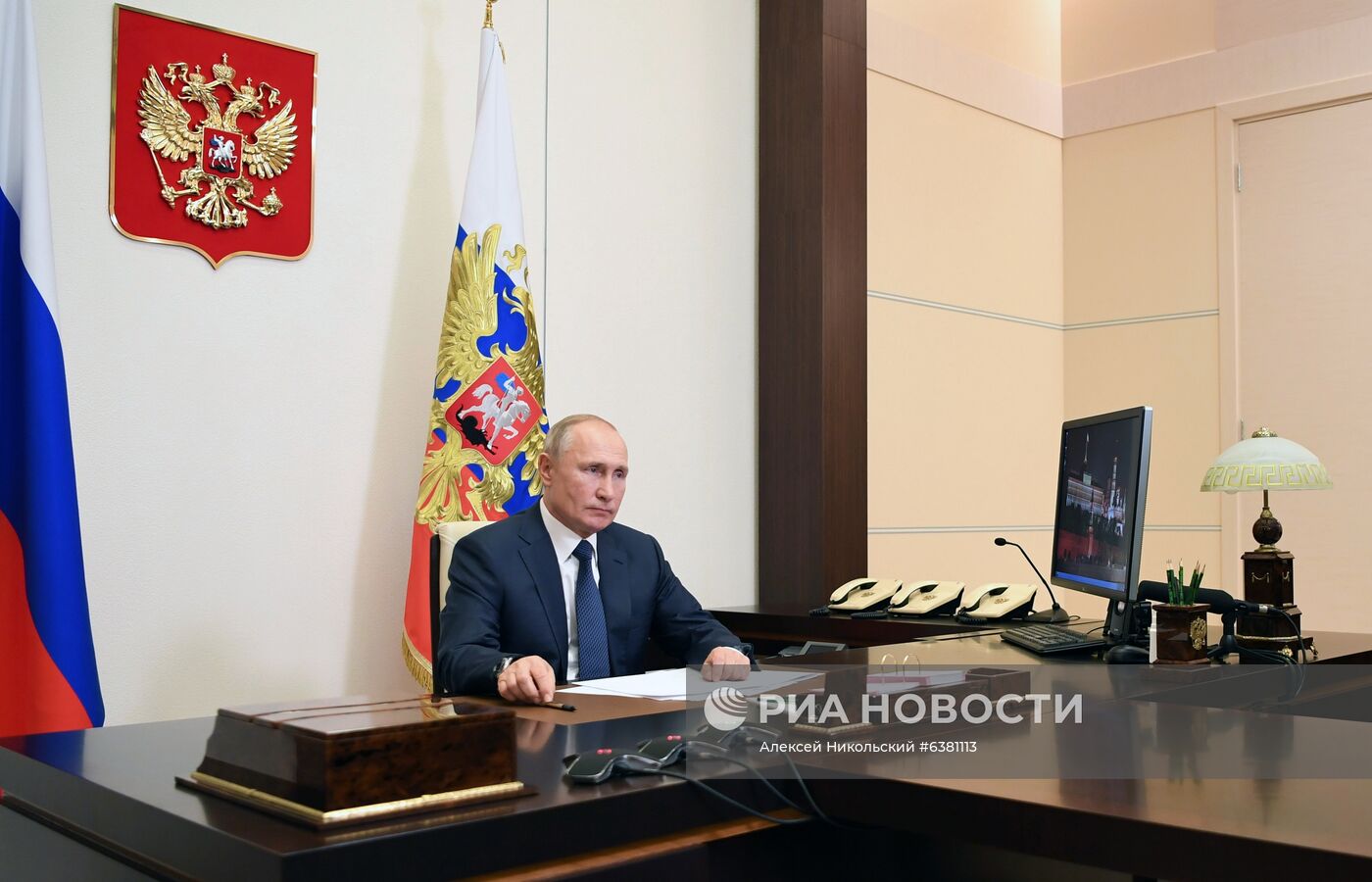 Заявление президента РФ В. Путина по поводу ситуации в Нагорном Карабахе