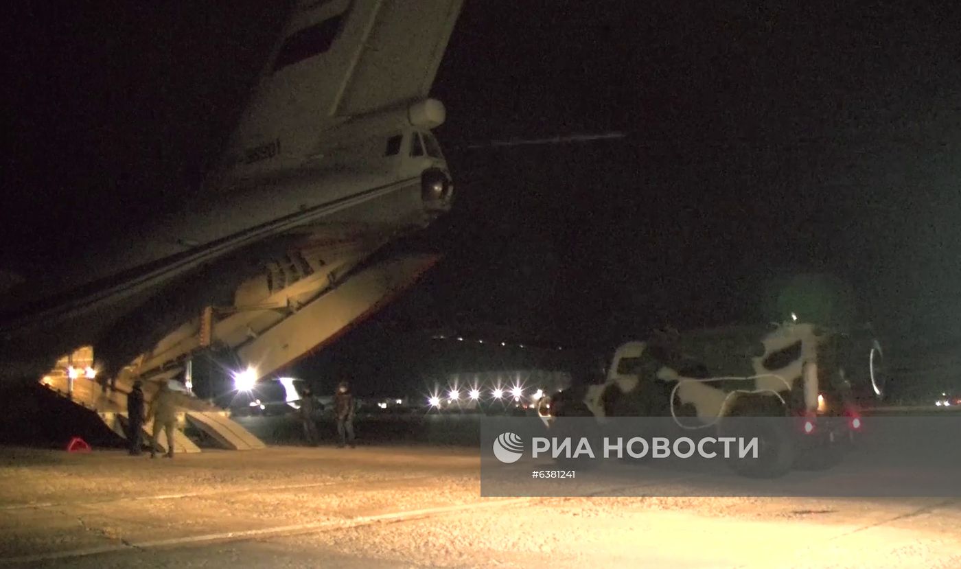 Отправка миротворцев в Нагорный Карабах