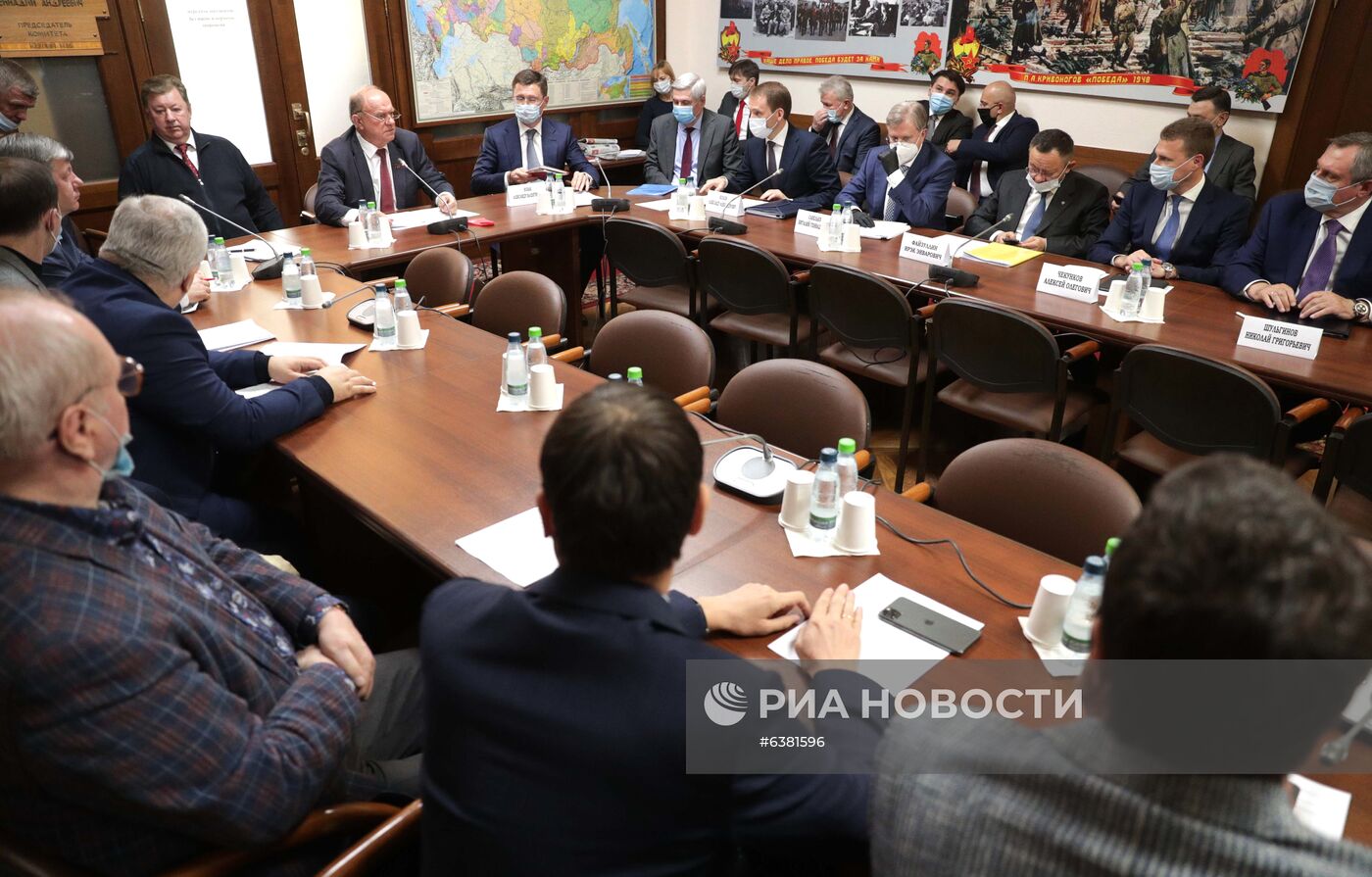 Заседания фракций Госдумы, посвященные утверждению кандидатур в члены Правительства РФ