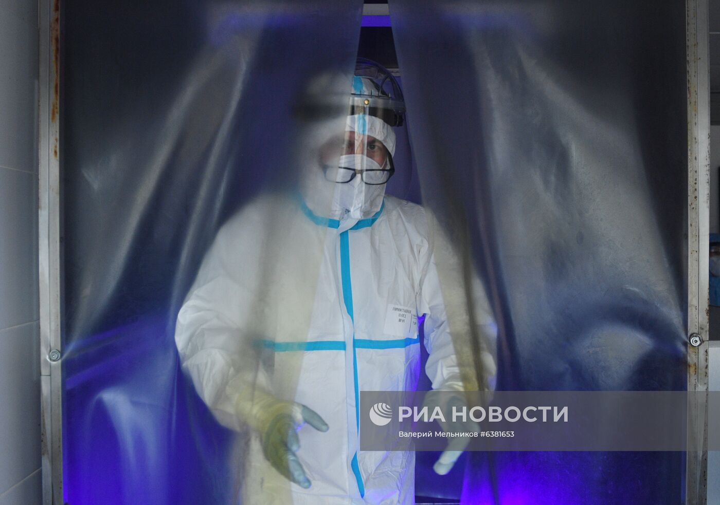 Госпиталь COVID-19 в ГКБ № 15 имени О. М. Филатова