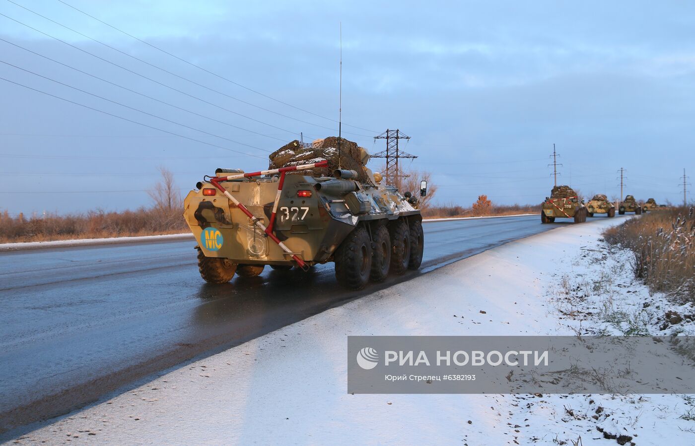  Отправка миротворцев в Нагорный Карабах