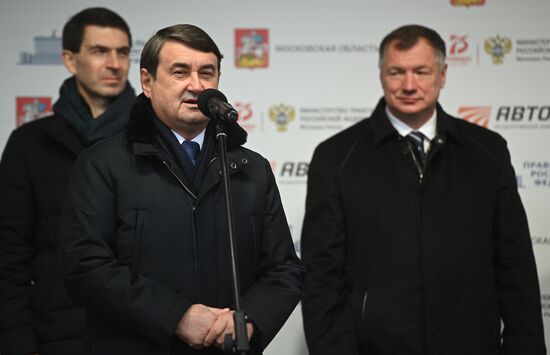 Запуск движения по ЦКАД-3