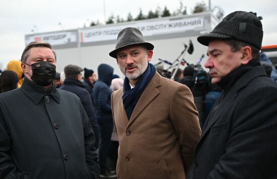 Запуск движения по ЦКАД-3