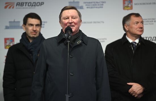 Запуск движения по ЦКАД-3