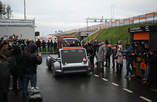 Запуск движения по ЦКАД-3