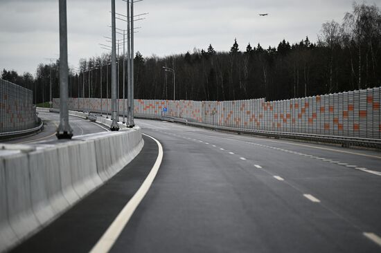 Запуск движения по ЦКАД-3