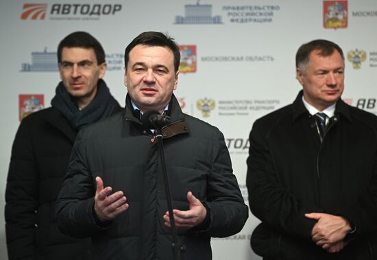 Запуск движения по ЦКАД-3