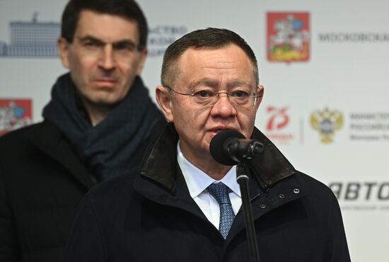 Запуск движения по ЦКАД-3