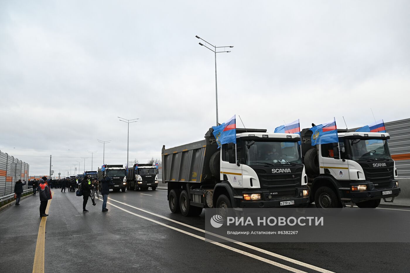 Запуск движения по ЦКАД-3