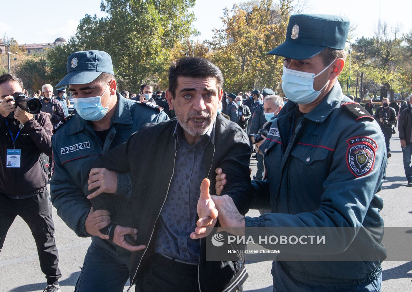 Митинг оппозиции в Ереване